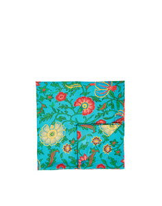 Tablecloth in Dragon Flower Turquoise