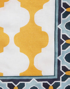 Large Tablecloth in Plaza Large Yellow