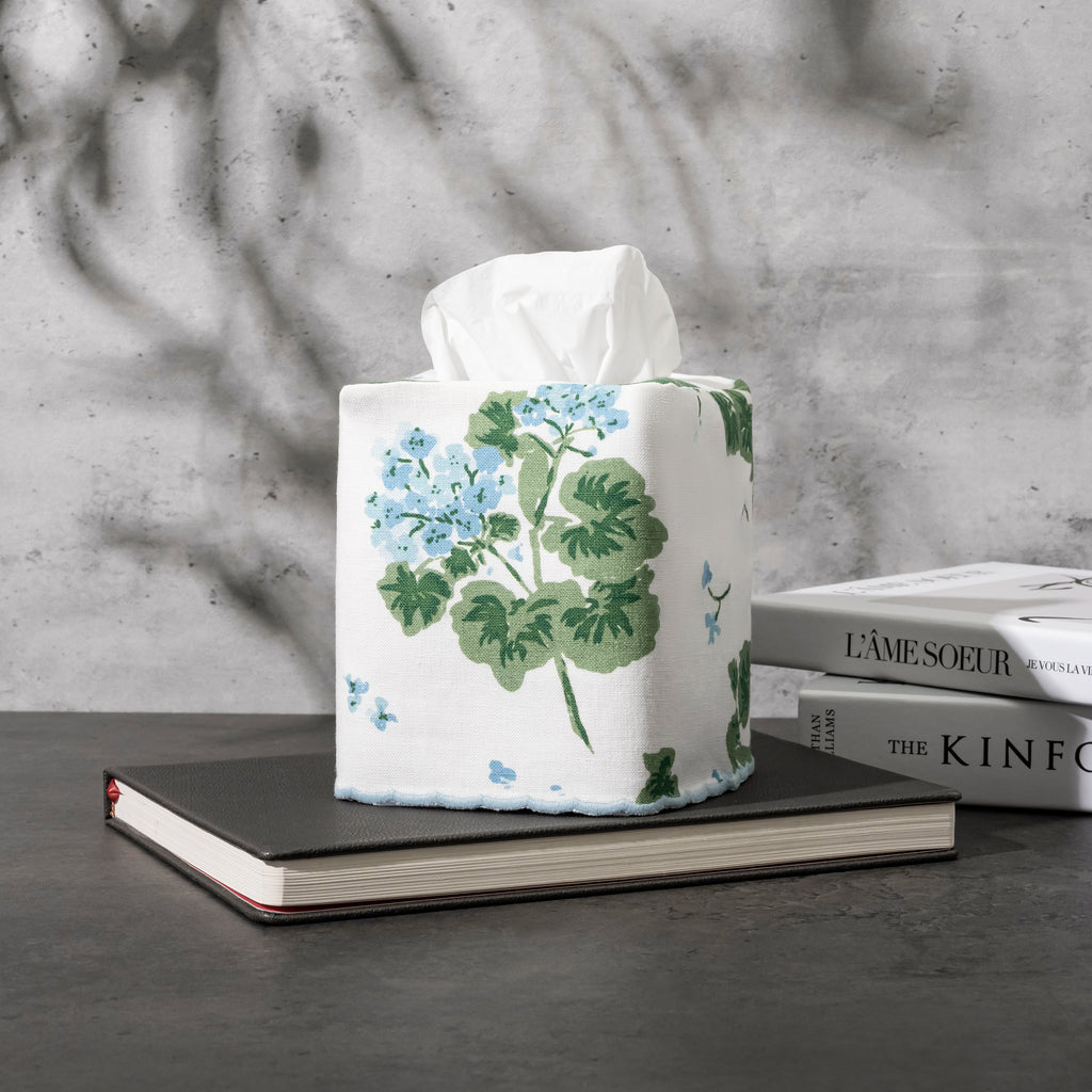 Geranium Tissue Box Cover