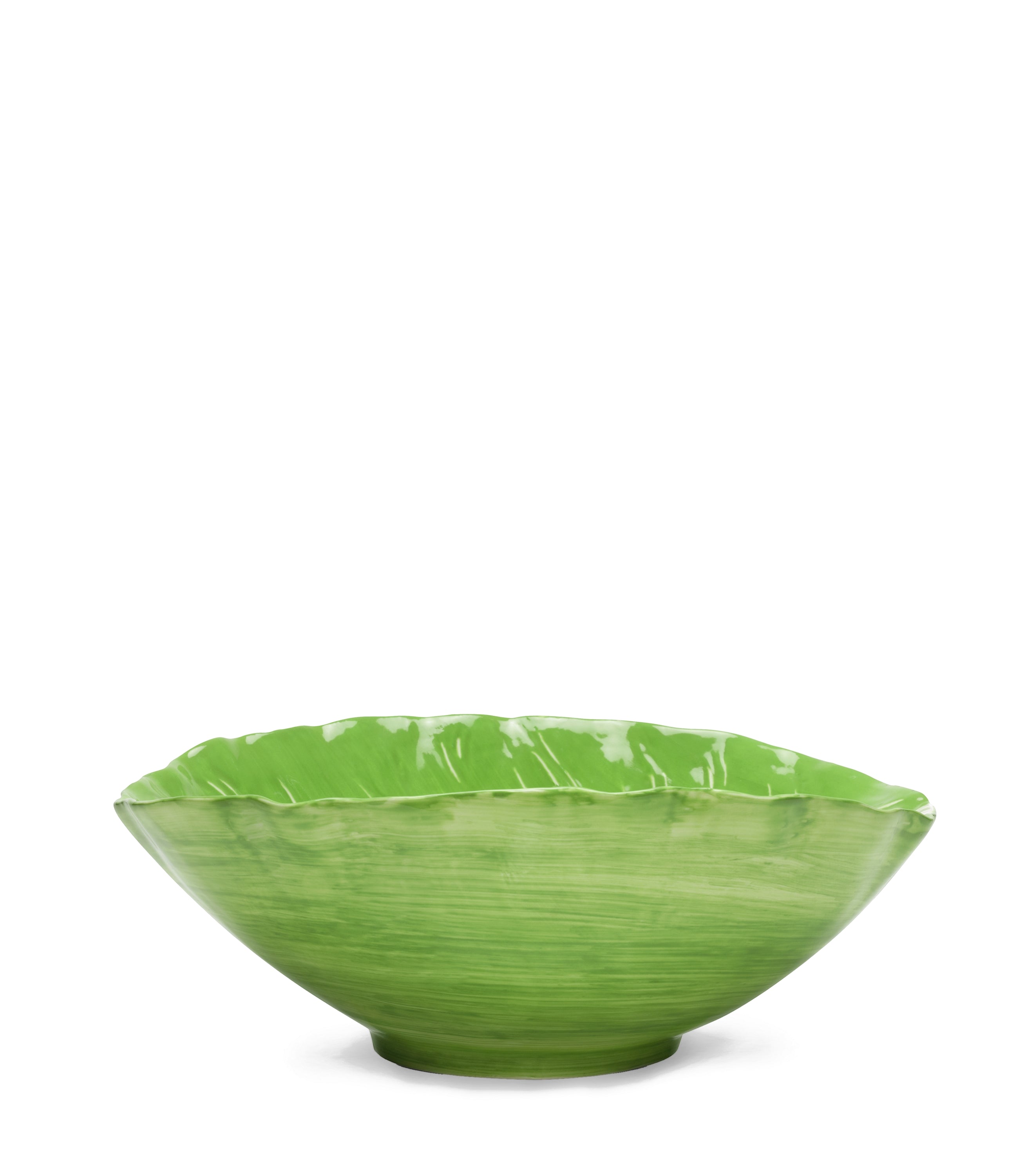 Lettuce Ware Serving Bowl in Green
