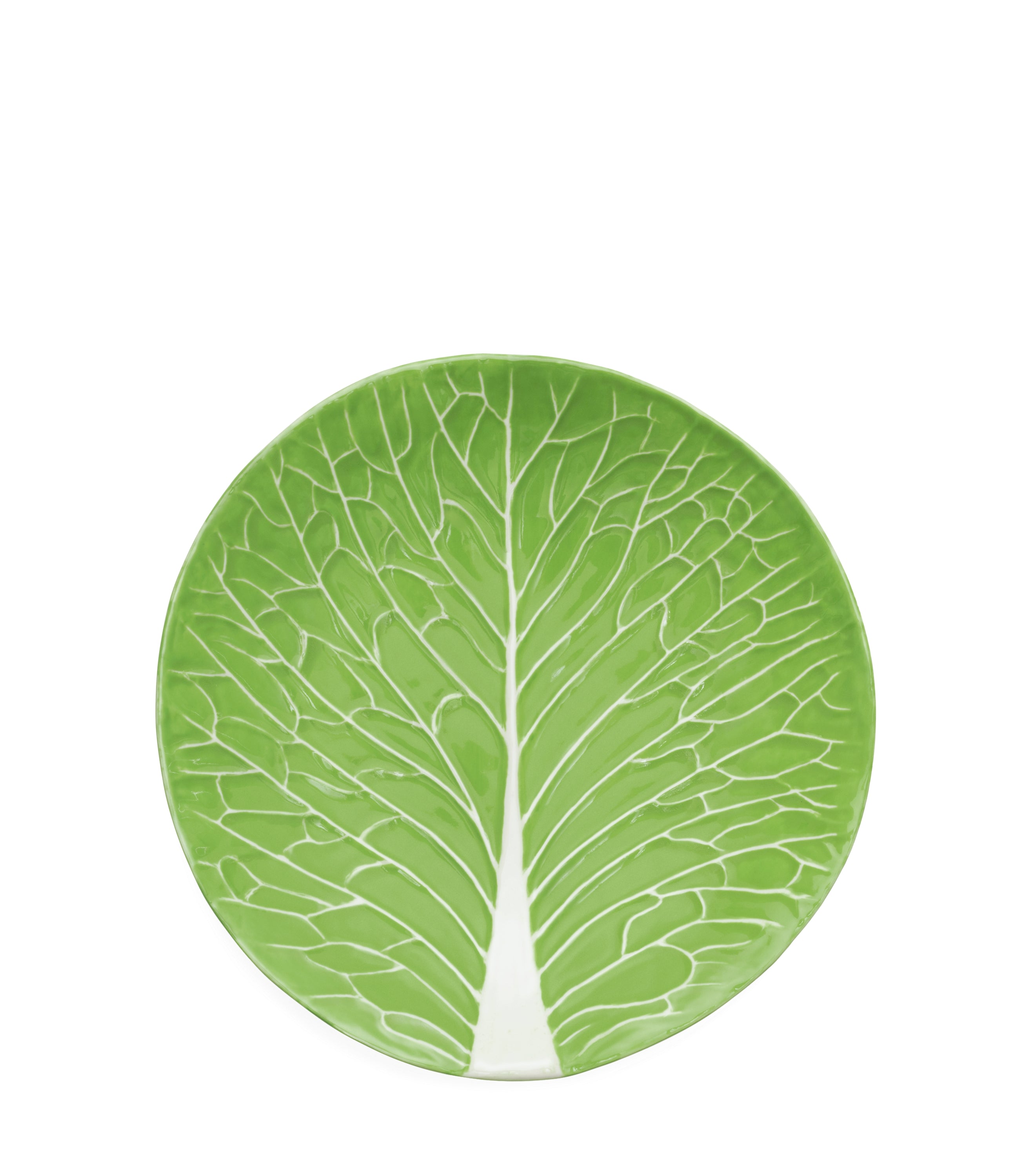 Lettuce Ware Canapé Plate in Green, Set of 4