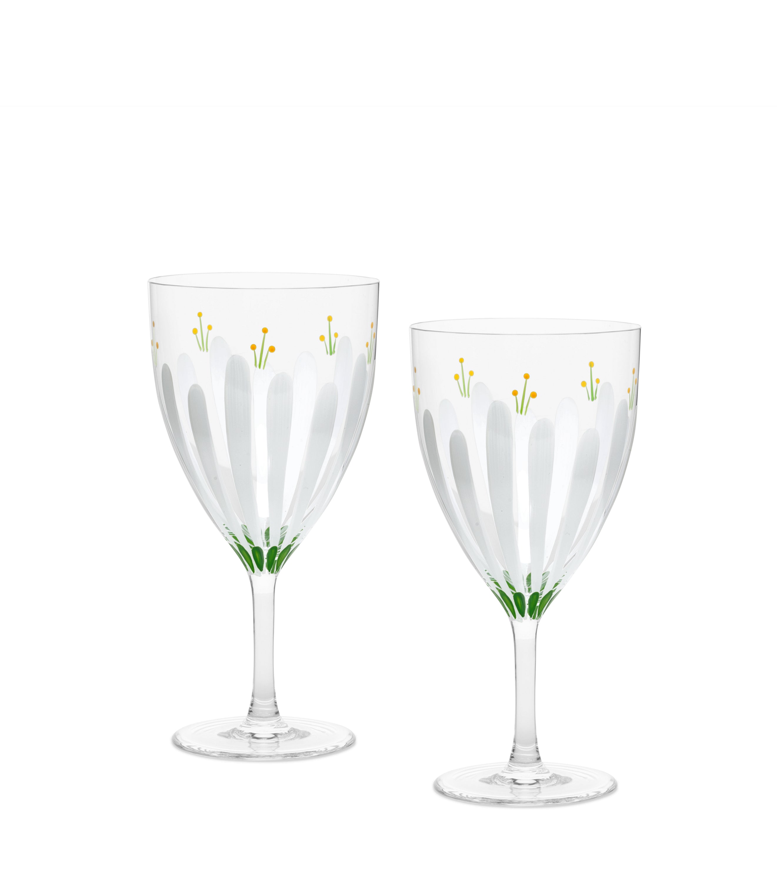 Spring Meadows Wine Glasses, Set of 2