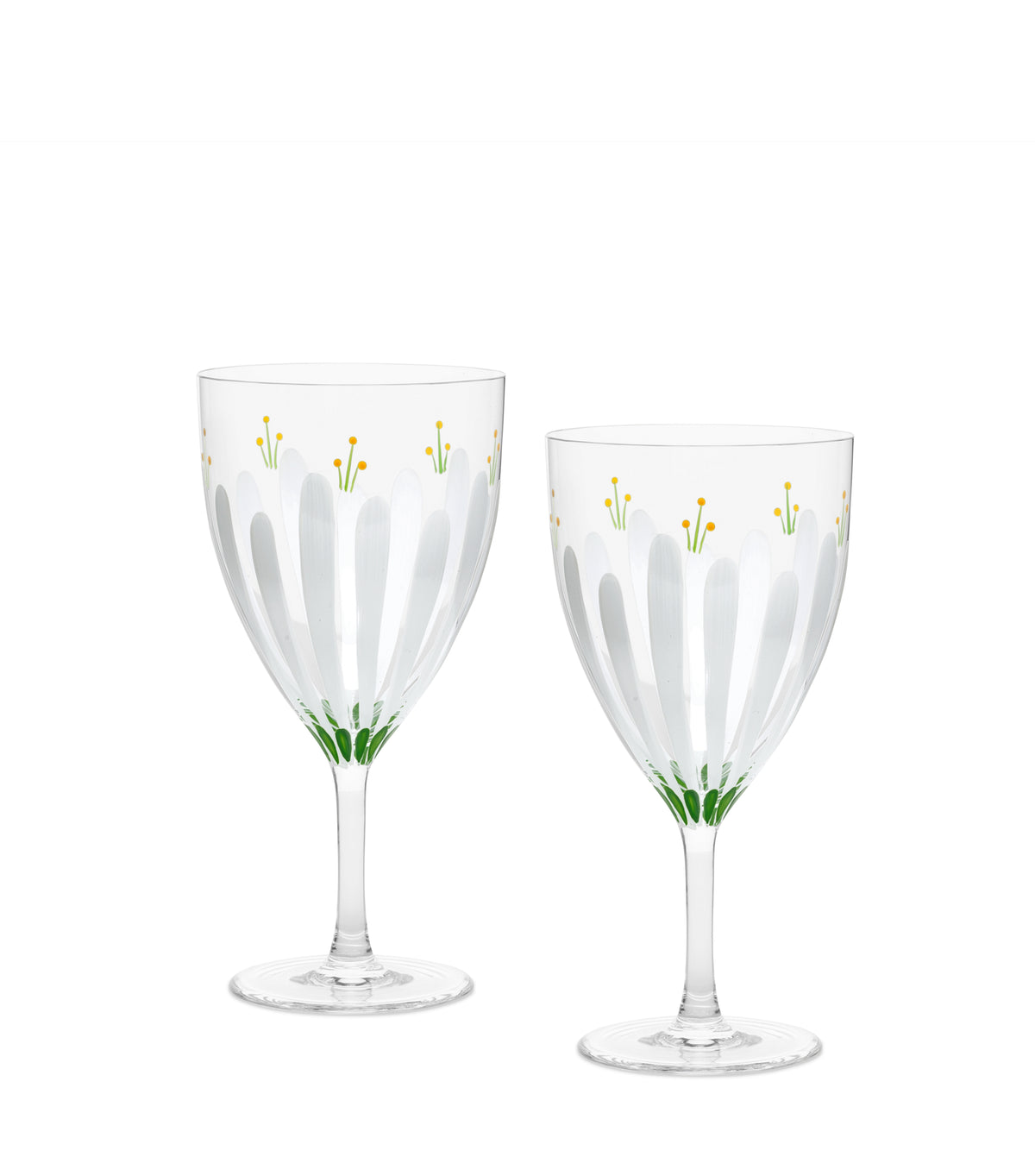 Spring Meadows Wine Glasses, Set of 2