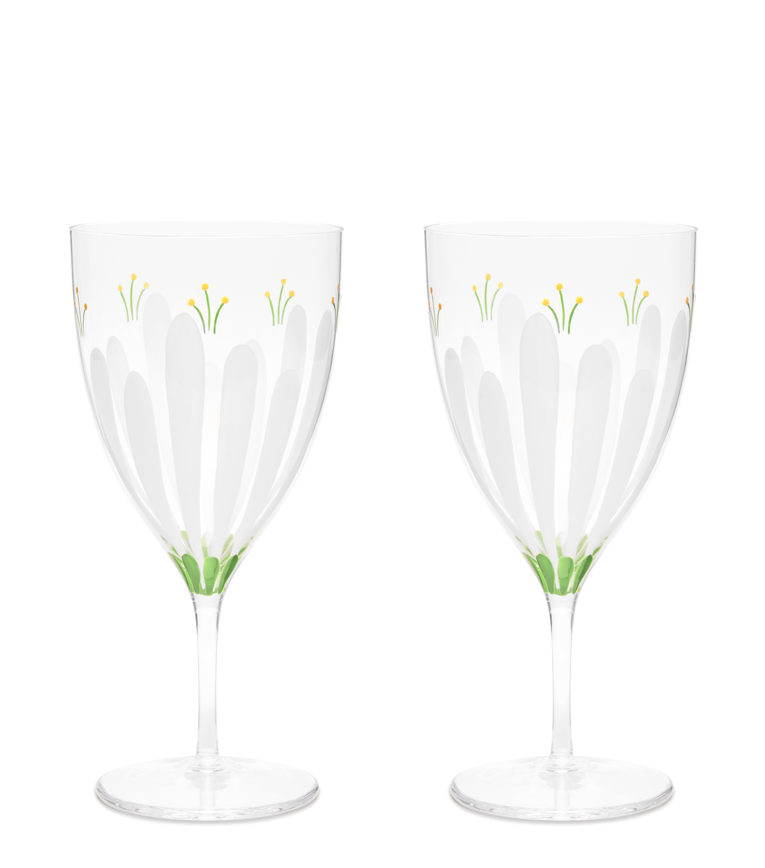 Spring Meadows Water Glass, Set of 2