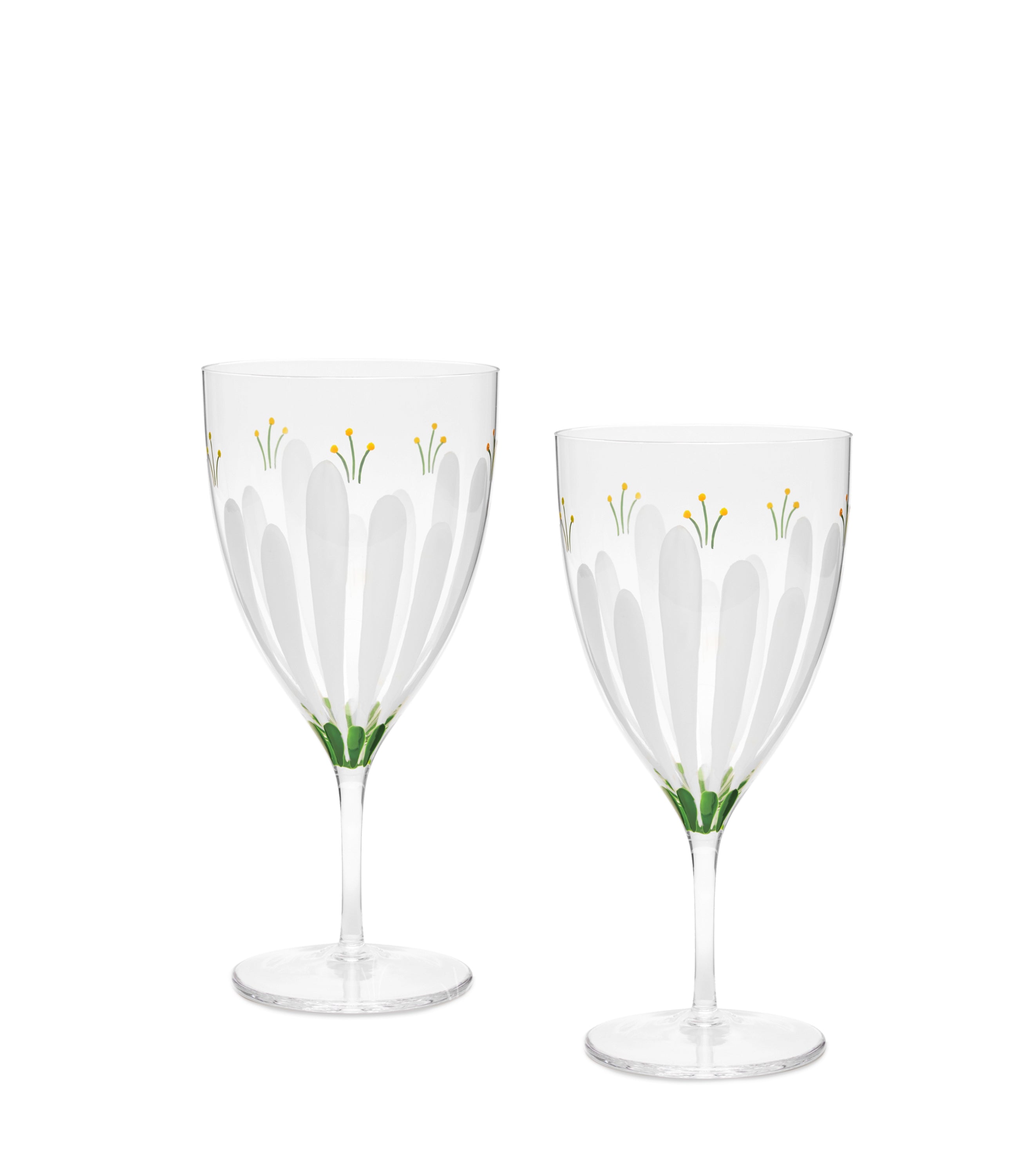 Spring Meadows Water Glass, Set of 2
