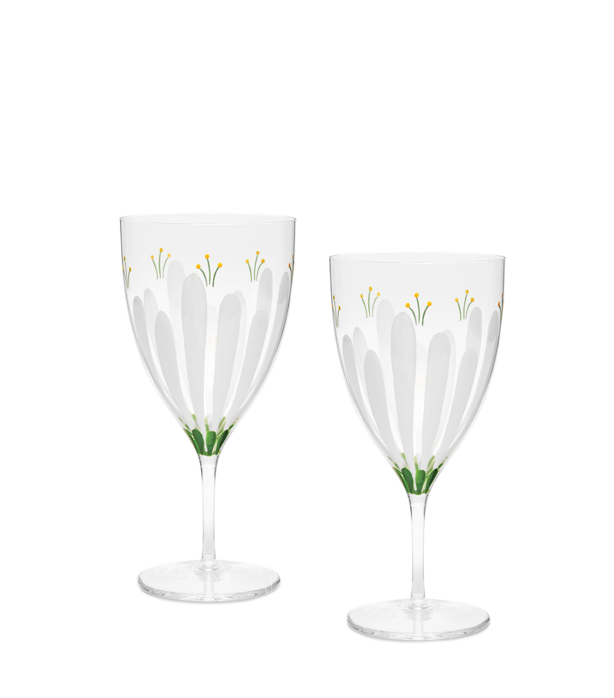 Spring Meadows Water Glass, Set of 2