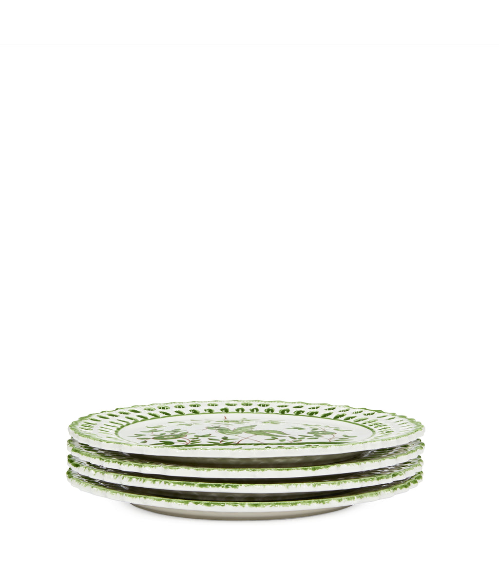 Oiseau Salad Plate, Set of 4