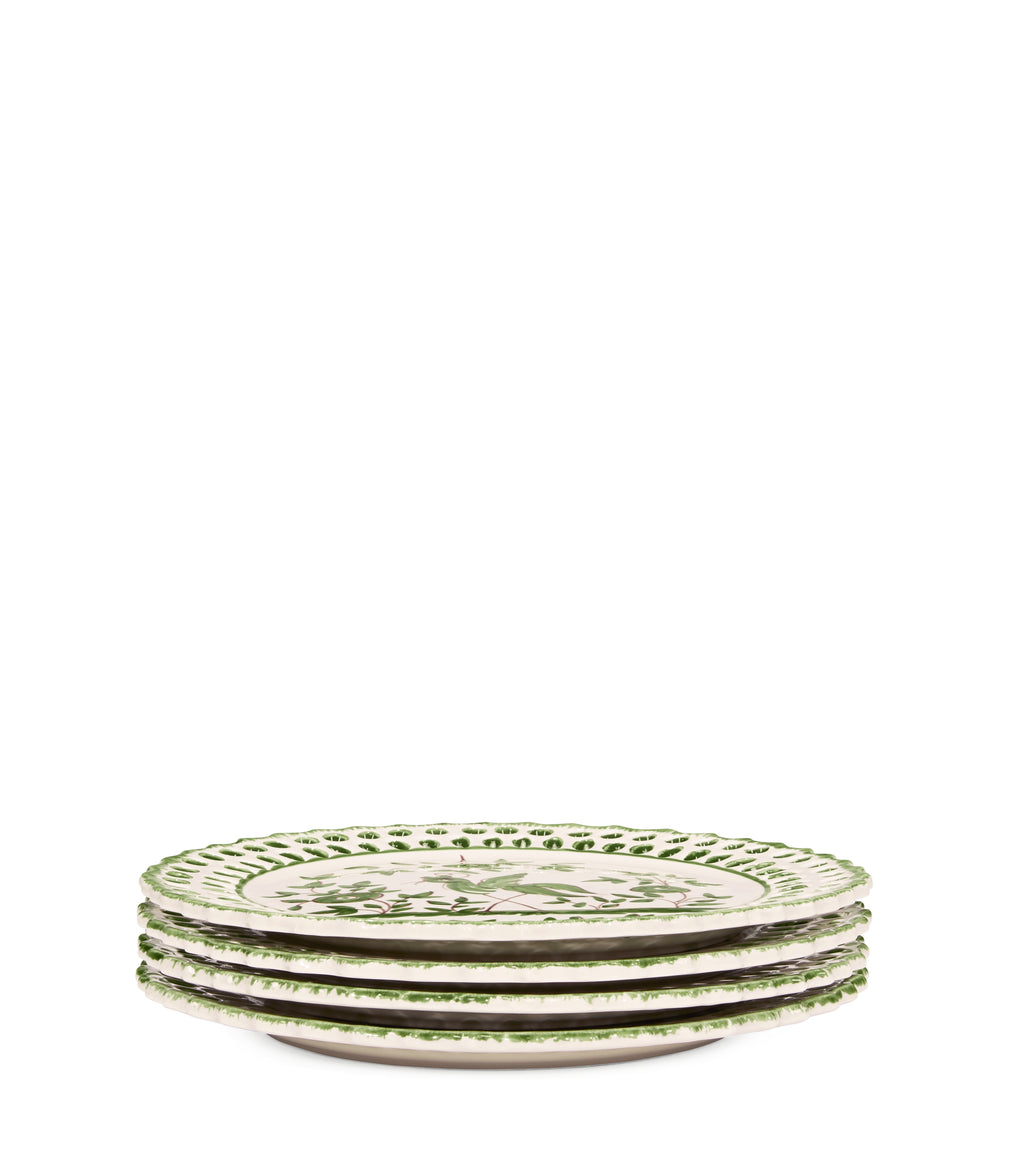 Oiseau Salad Plate, Set of 4