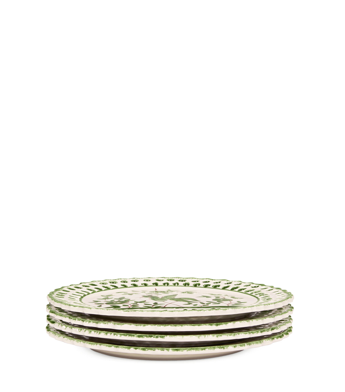 Oiseau Salad Plate, Set of 4