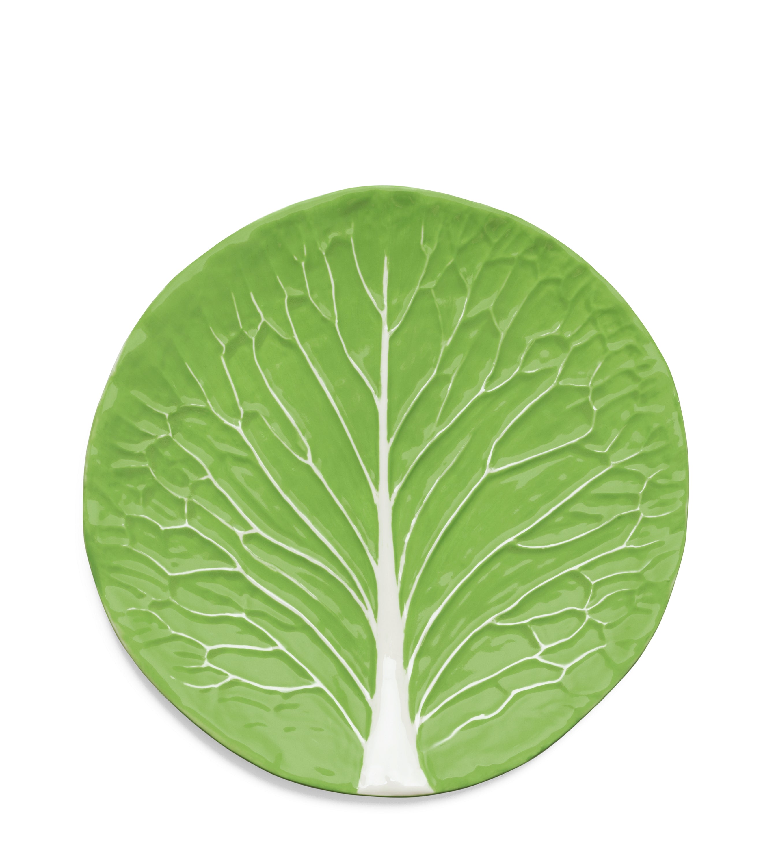 Lettuce Ware Dinner Plate in Green, Set of 2