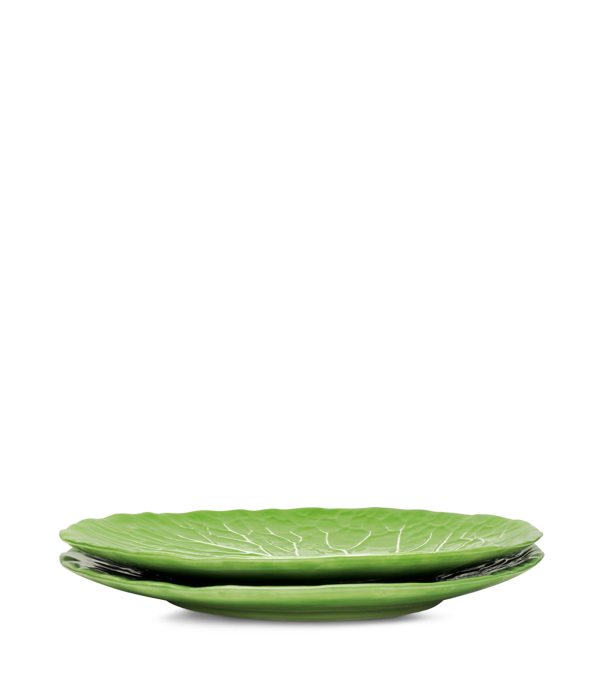 Lettuce Ware Dinner Plate in Green, Set of 2