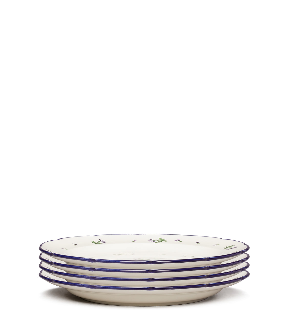Jolie Fleur Salad Plate, Set of 4