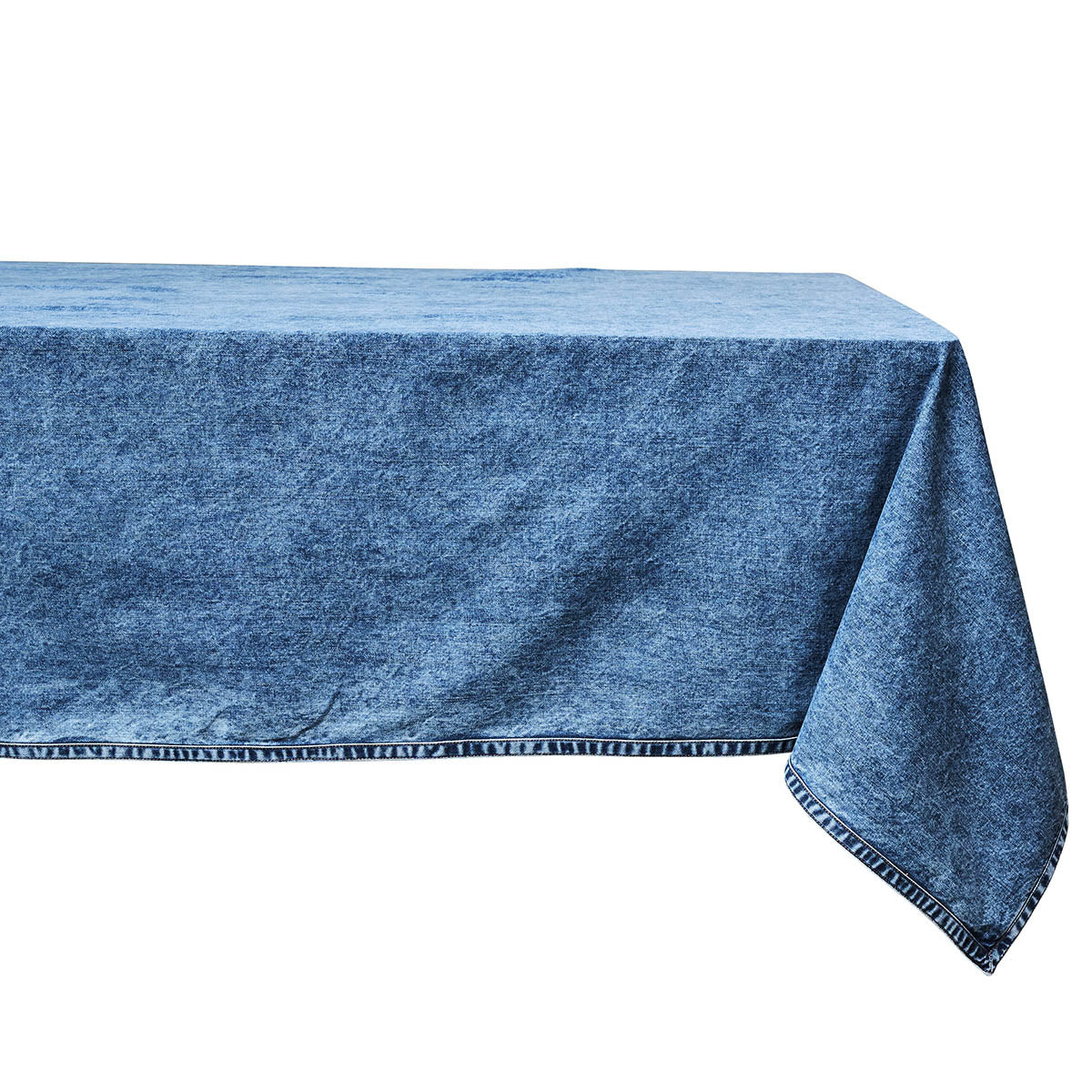 Denim 60" x 120" Tablecloth in Blue