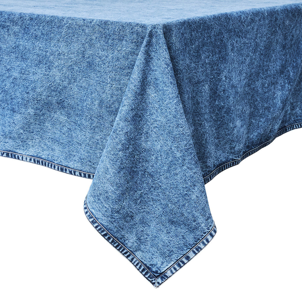 Denim 60" x 120" Tablecloth in Blue