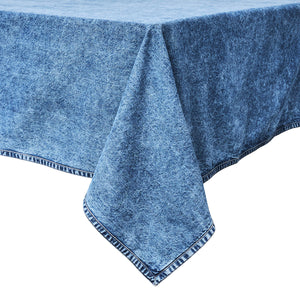 Denim 60" x 120" Tablecloth in Blue
