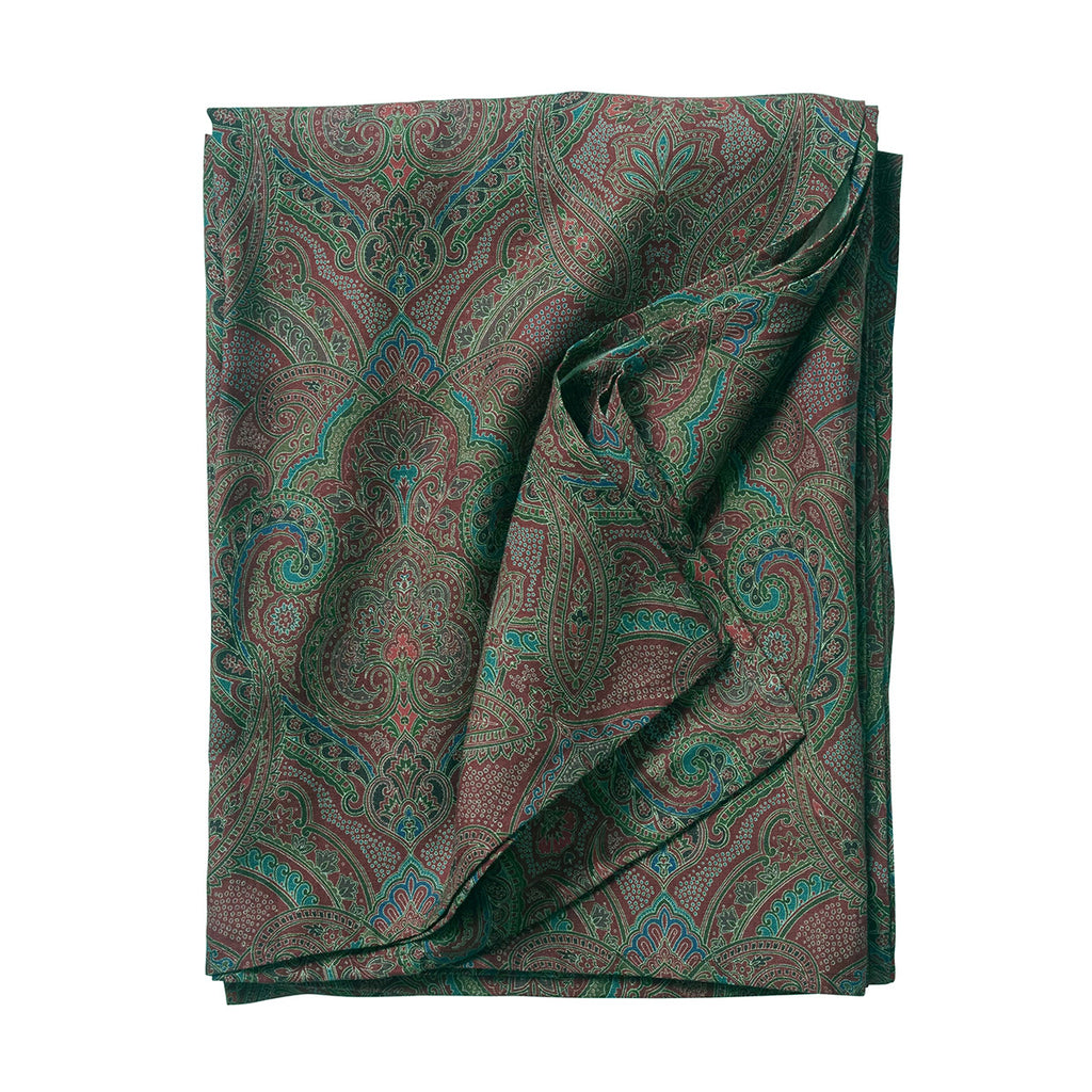 Paisley 60" x 120" Tablecloth in Evergreen