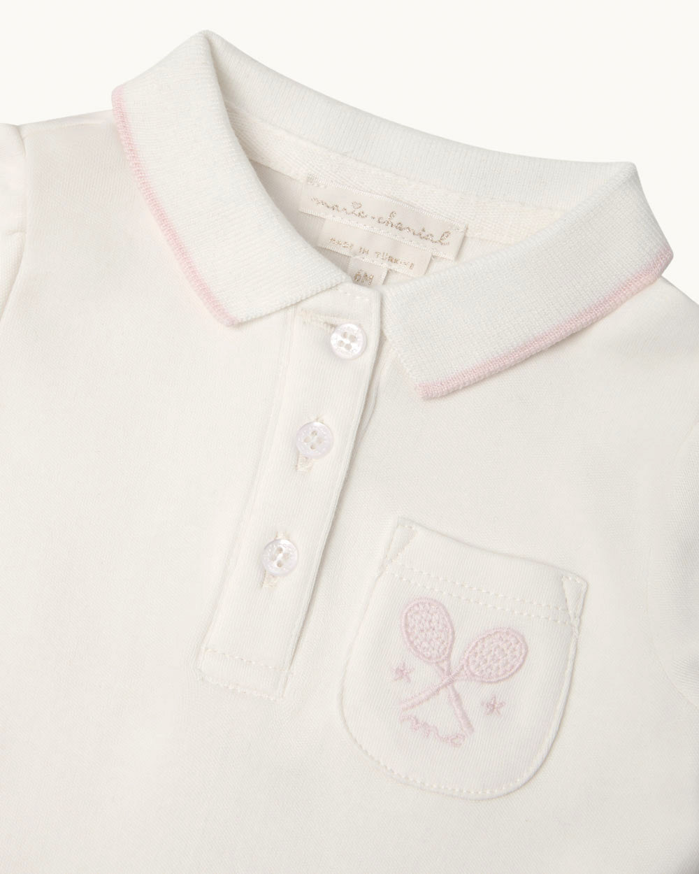 Crissy Tennis Dress in Baby