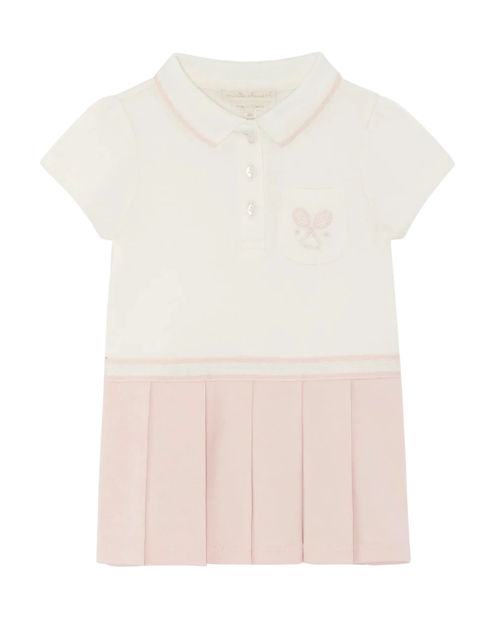 Crissy Tennis Dress in Baby