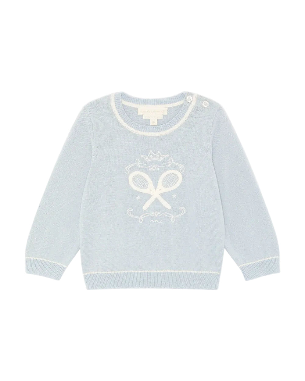 Camille Tennis Baby Jumper in Blue