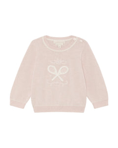 Camille Tennis Baby Jumper in Pink