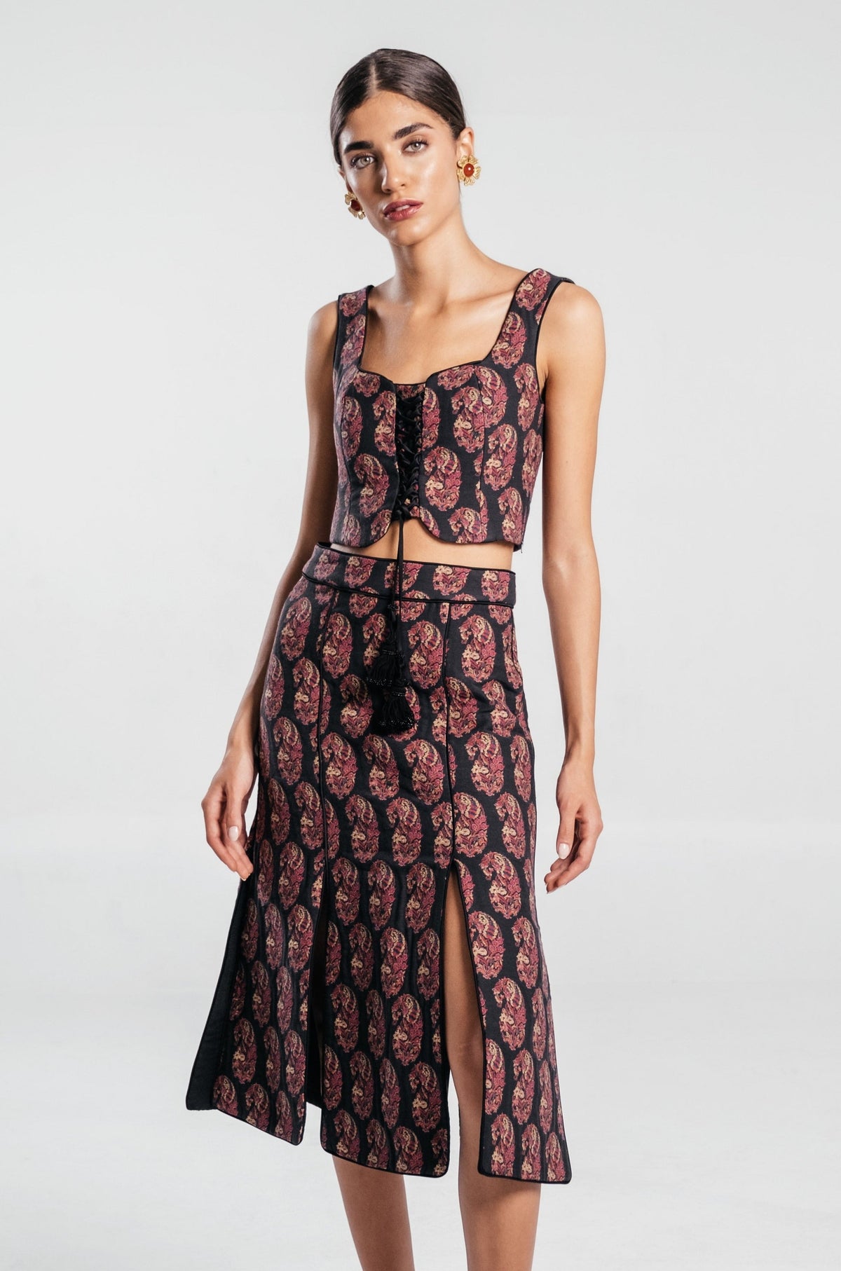 Shalimar Skirt - Termeh Sets & Separates - Top & Skirt Rosewater House 