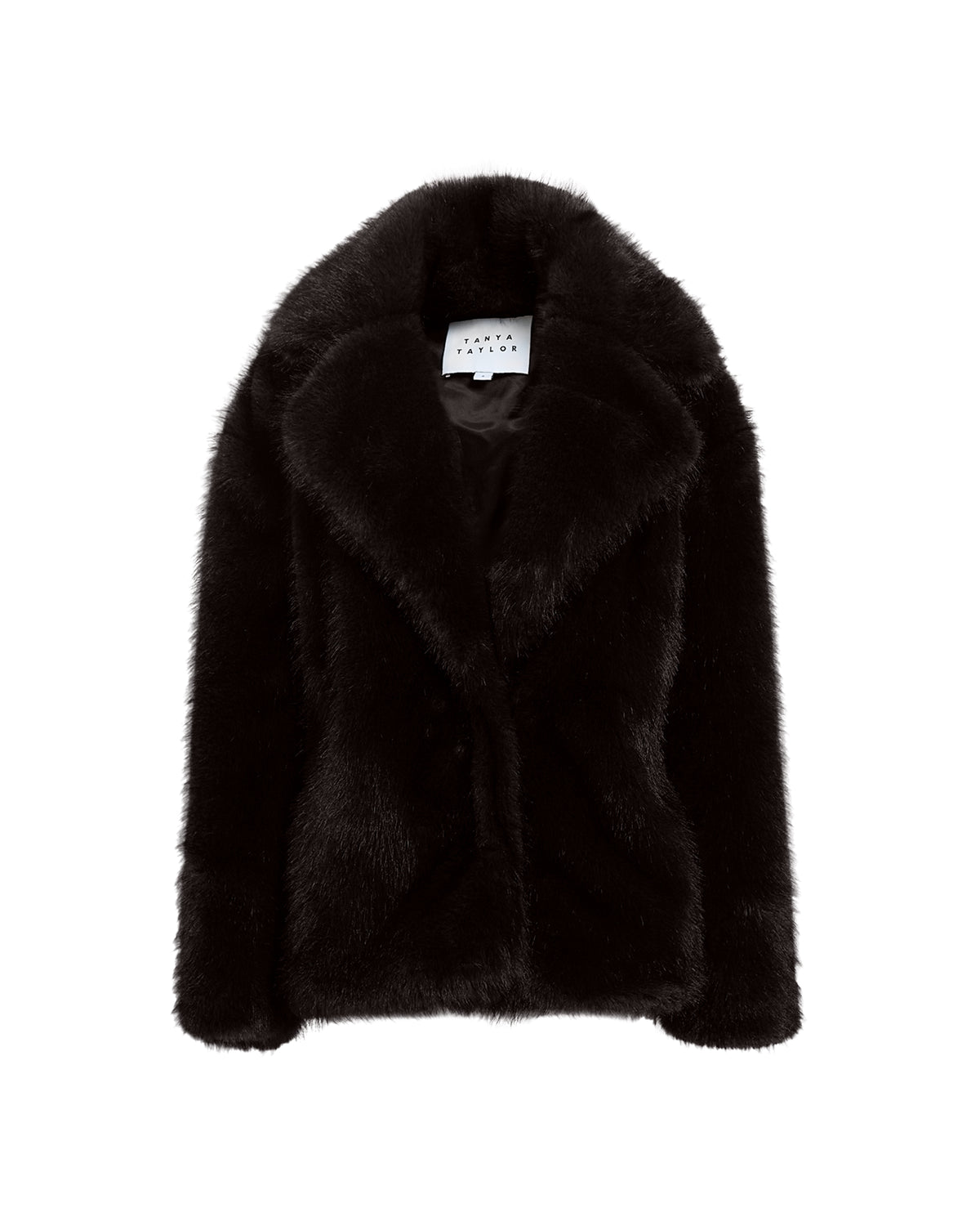 Terri Coat in Dark Fig