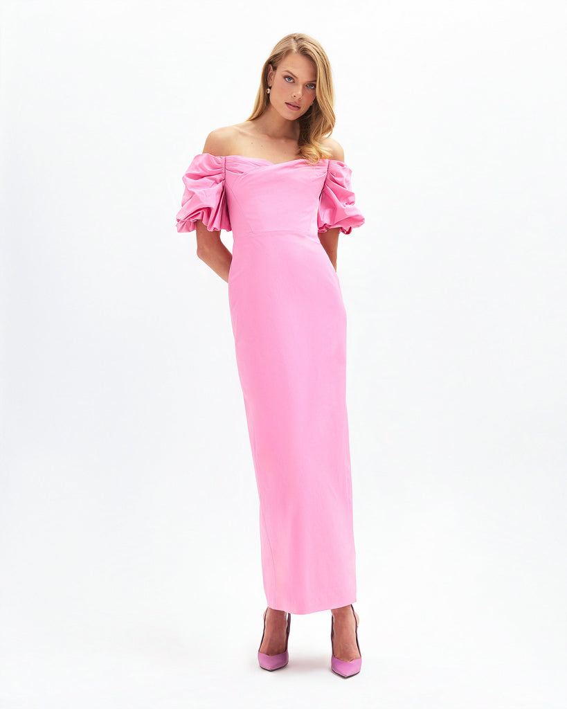 Tess Gown in Lealia Pink