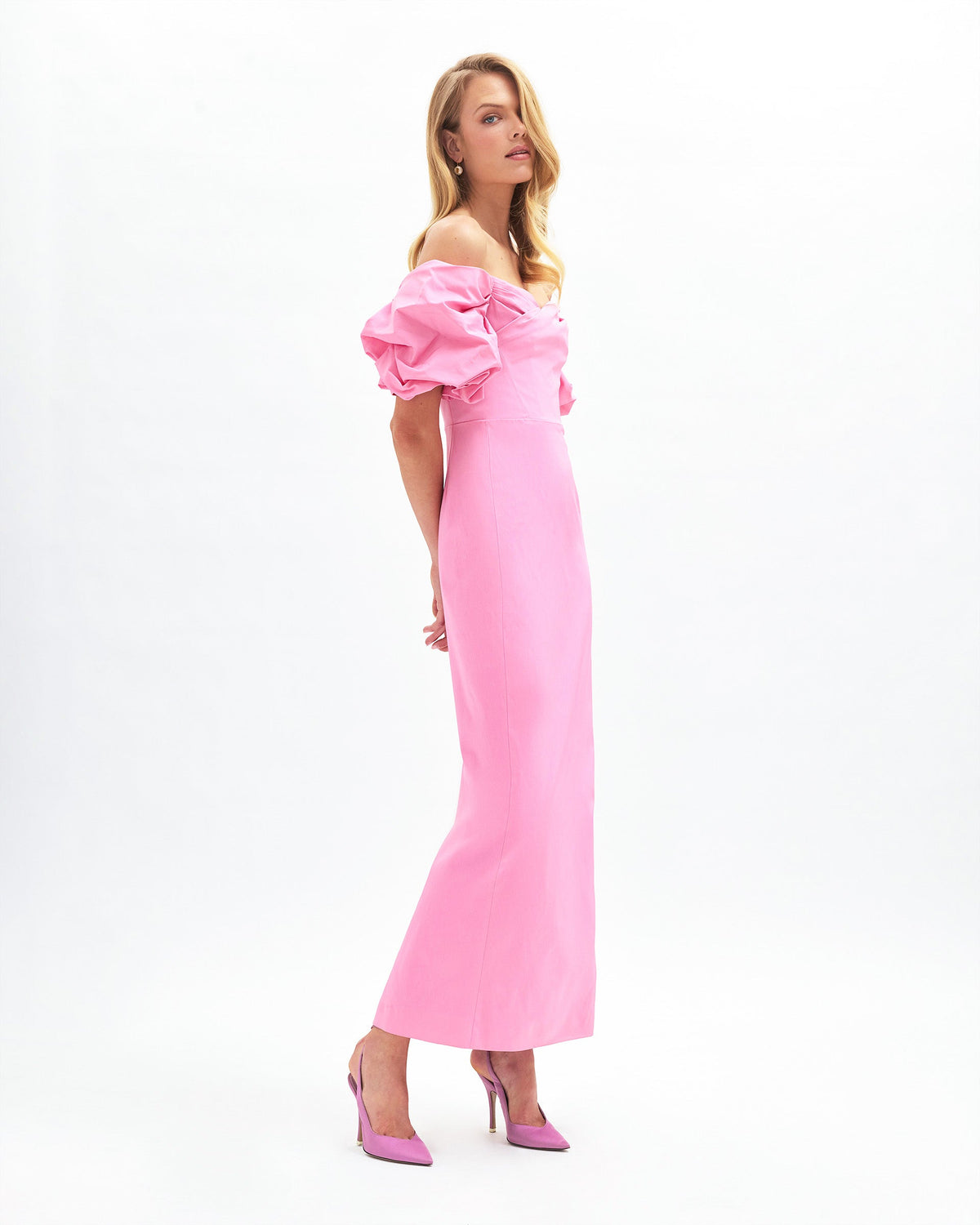 Tess Gown in Lealia Pink