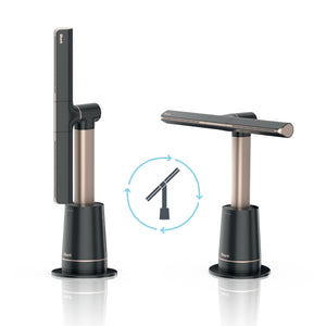 TurboBlade Ultra-Customizable Bladeless Tower Fan in Charcoal