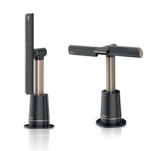 TurboBlade Ultra-Customizable Bladeless Tower Fan in Charcoal