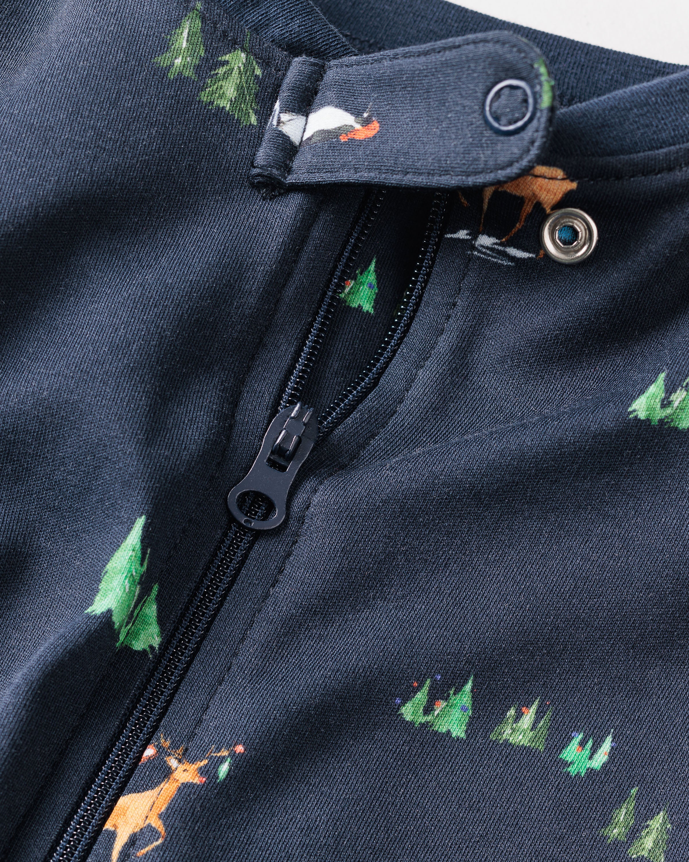 Baby’s Pima Romper in Arctic Antics