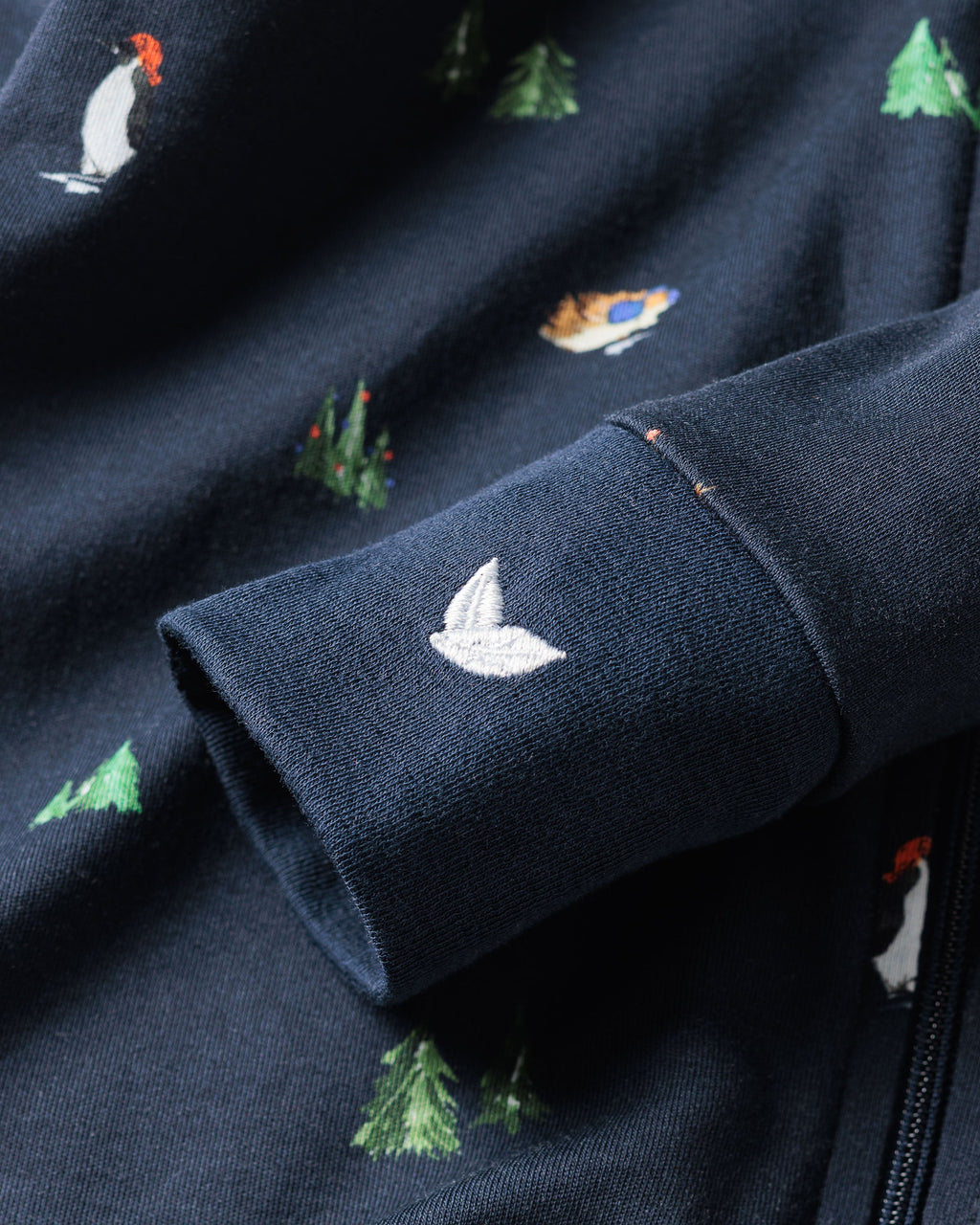 Baby’s Pima Romper in Arctic Antics