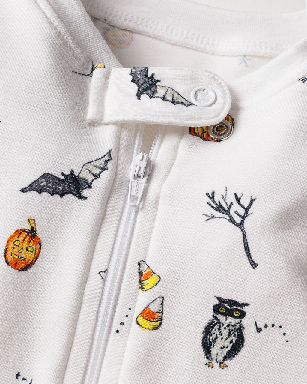 Baby’s Pima Romper in Trick or Treat