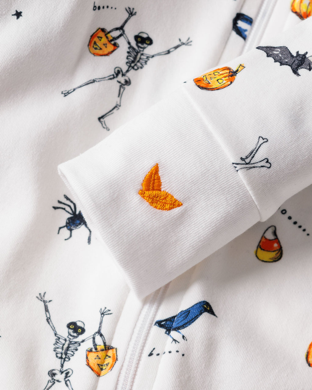 Baby’s Pima Romper in Trick or Treat
