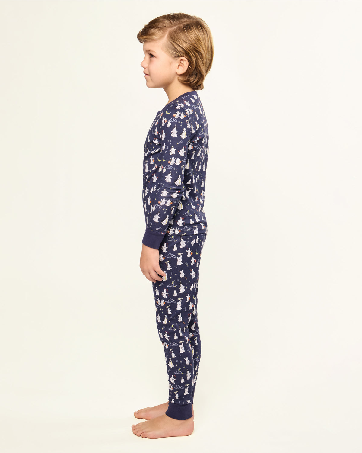 Kid’s Pima Snug Fit Pajama Set in Spooky Slumber