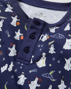 Kid’s Pima Snug Fit Pajama Set in Spooky Slumber