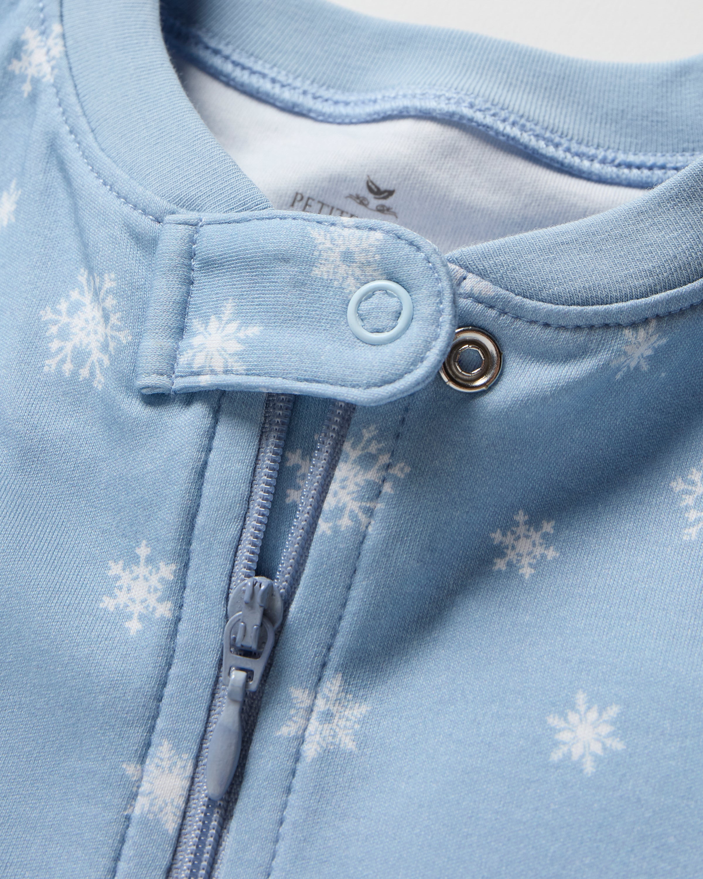 Baby’s Pima Romper in Periwinkle Wonderland