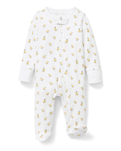 Baby’s Pima Romper in Très Chick