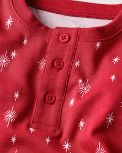 Kid's Pima Snug Fit Pajama Set in Starry Night