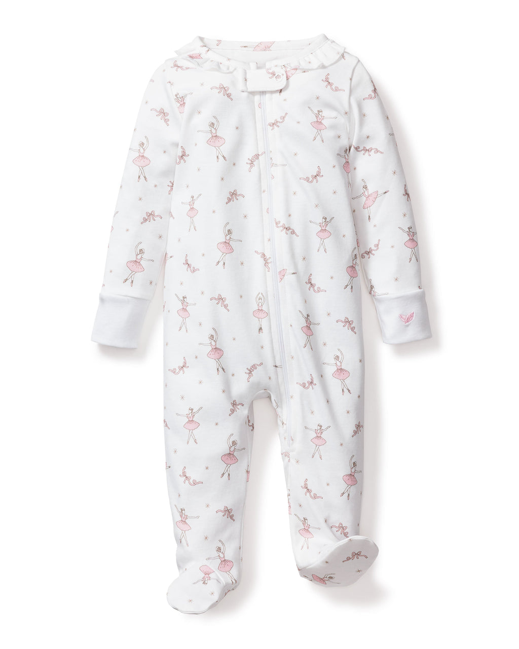 Baby’s Pima Snug Fit Romper in Sugar Plum Fairy