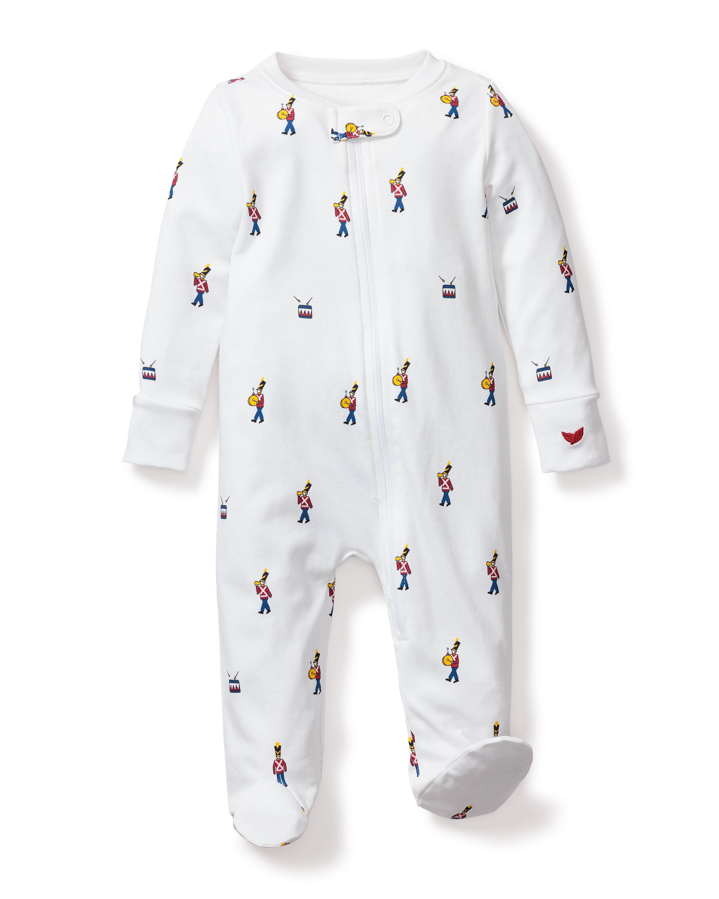 Baby’s Pima Snug Fit Romper in Toy Soldier