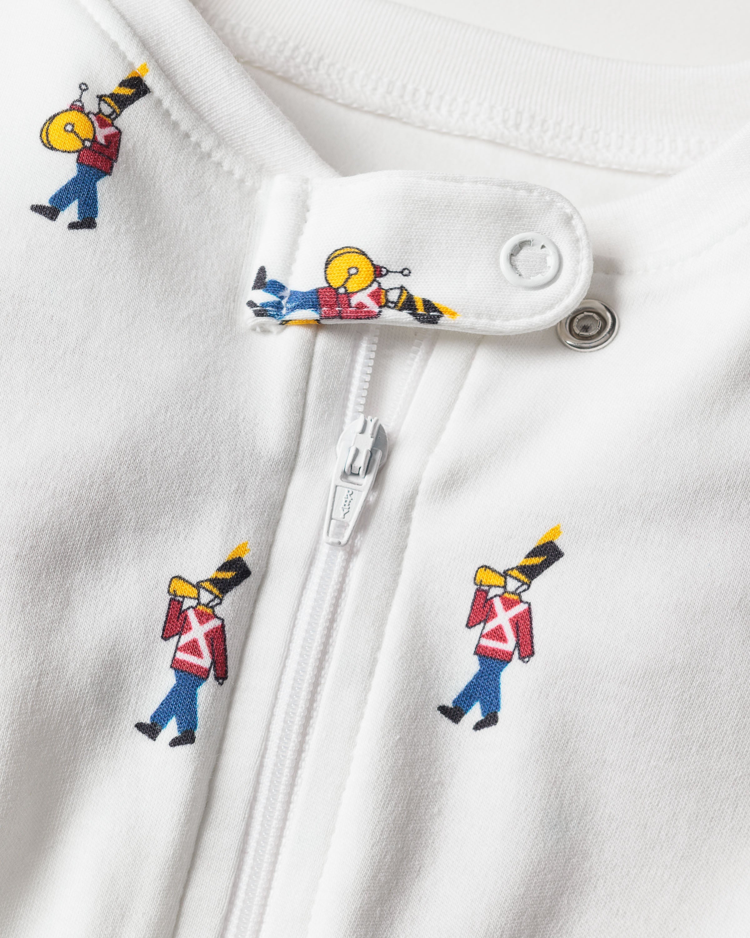 Baby’s Pima Snug Fit Romper in Toy Soldier