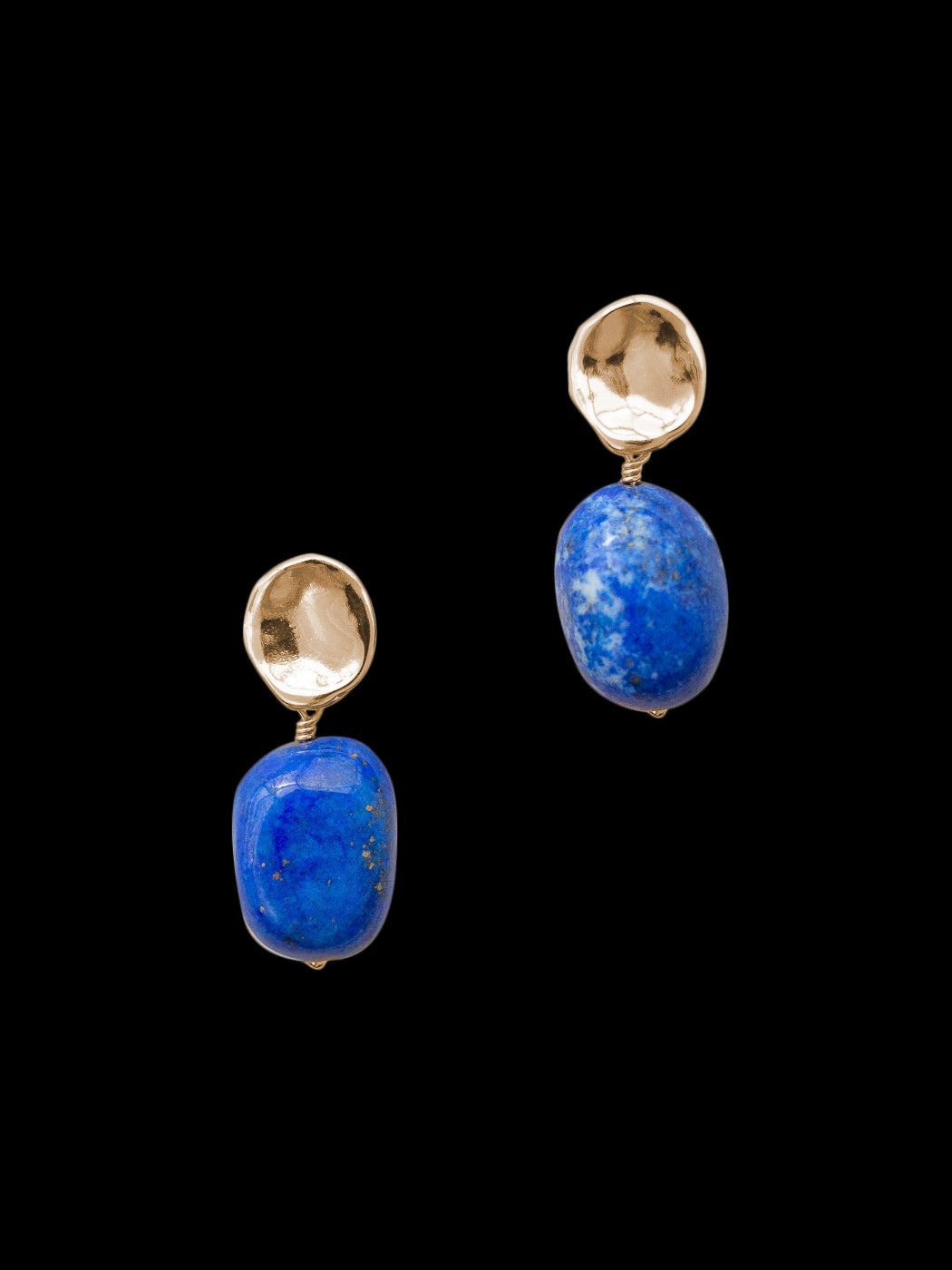 Thea Earrings in Blue