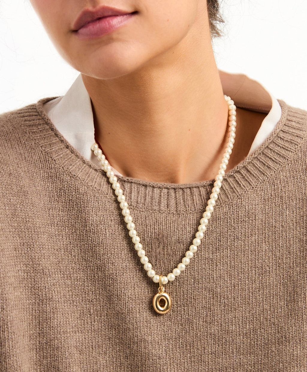 The Charm Pearl Necklace