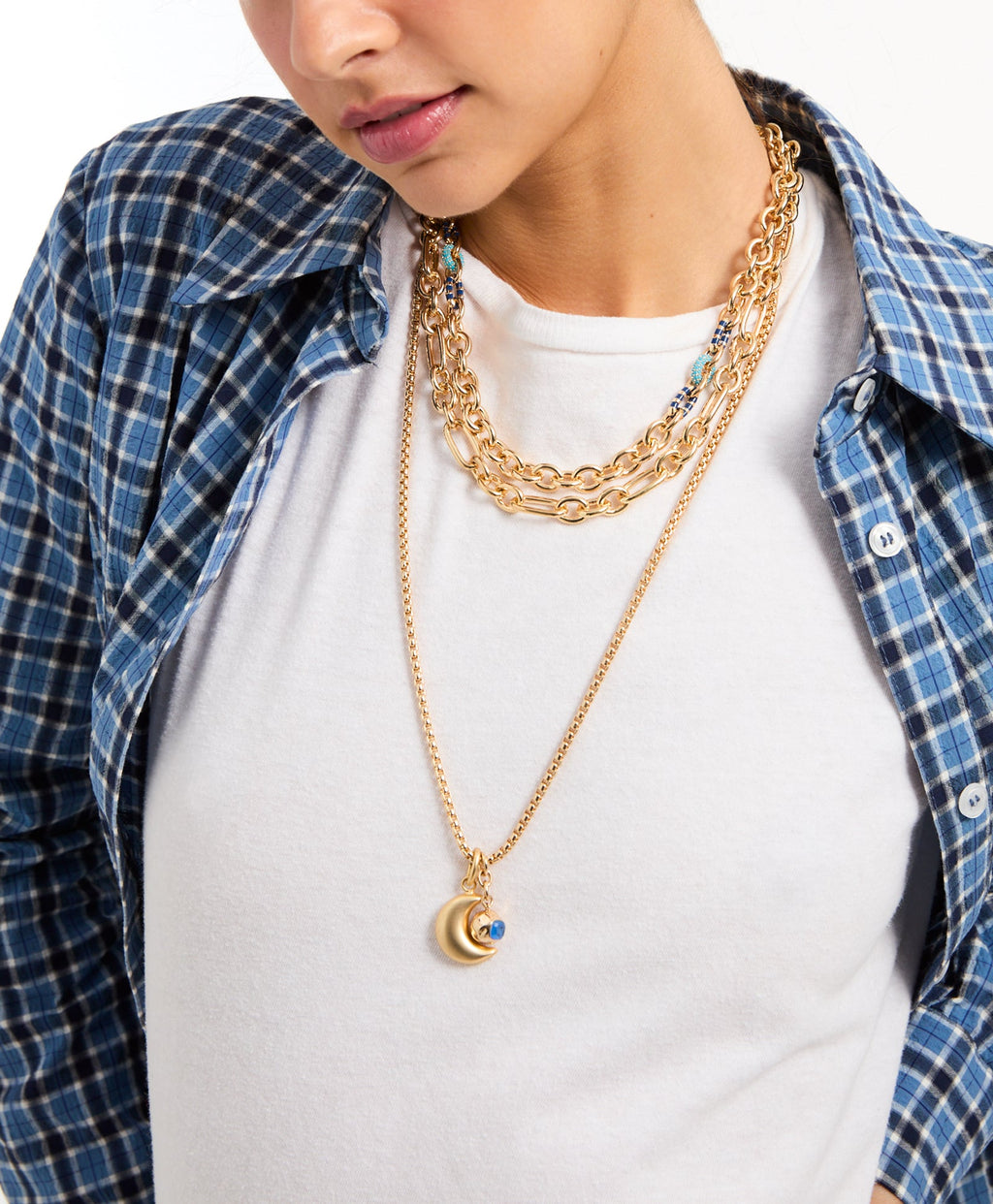 La Lune Pendant Necklace