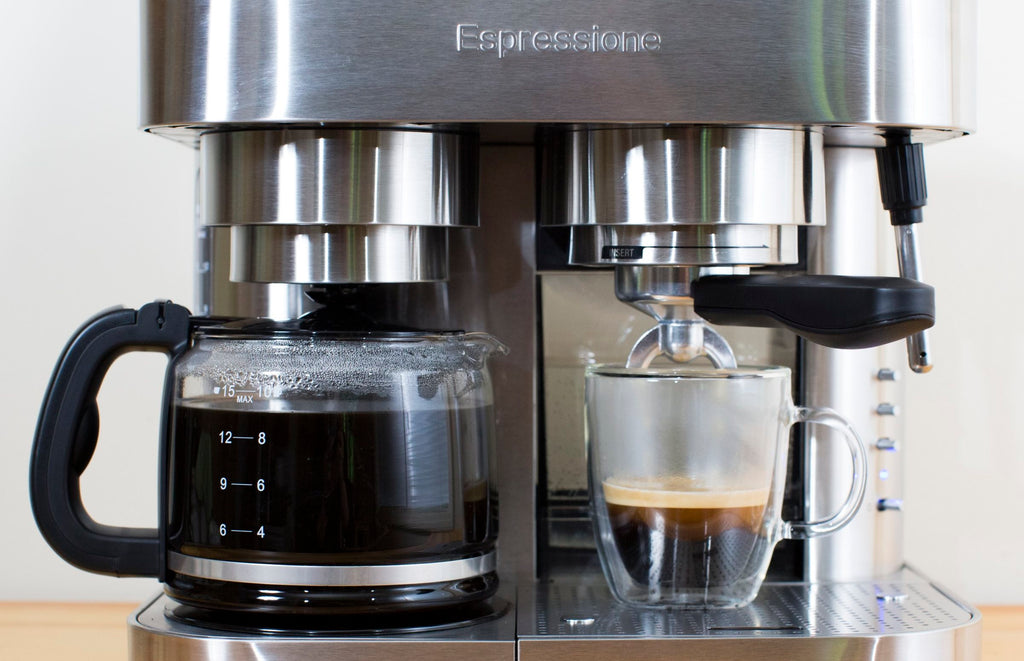 Combo espresso and coffee maker sale