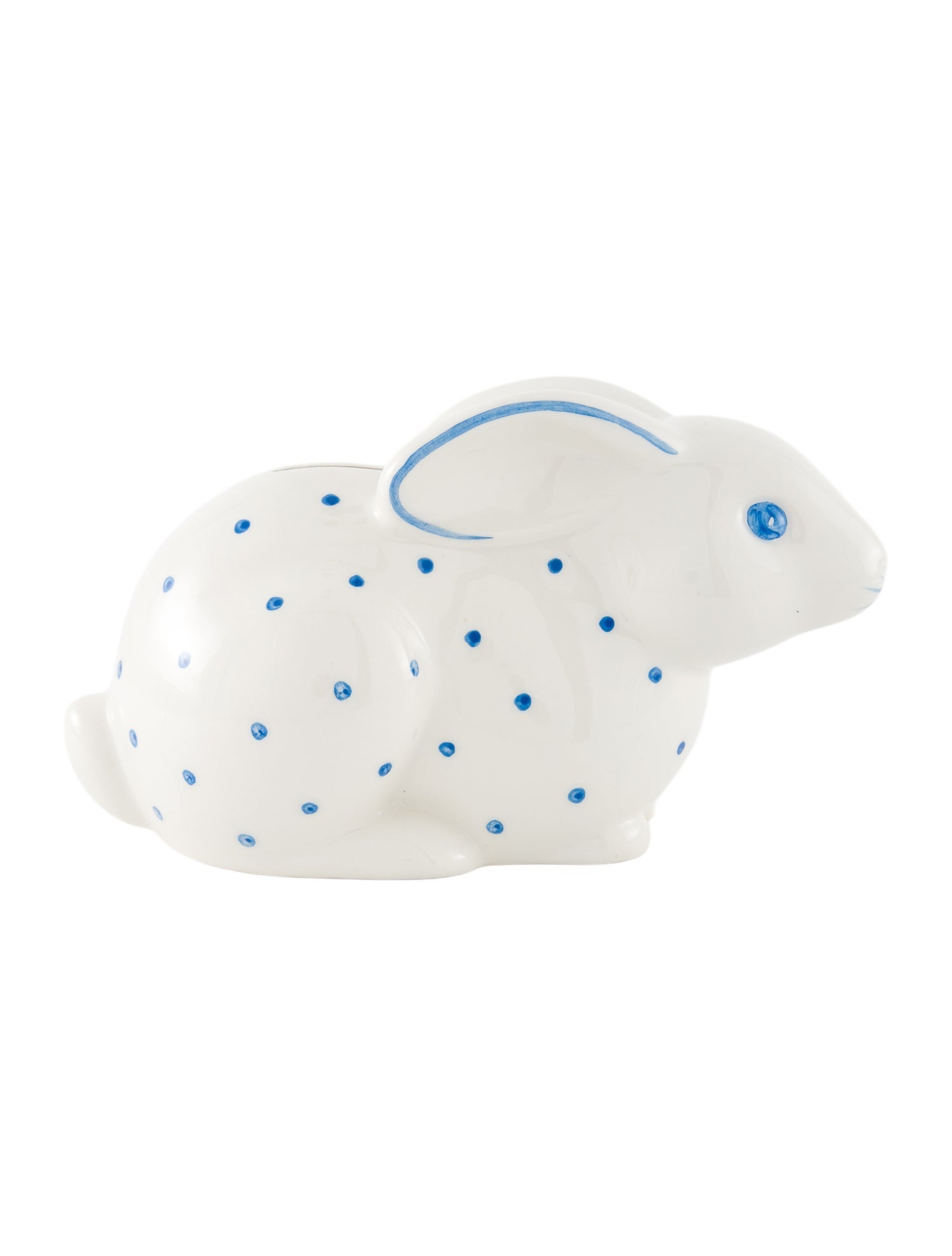 Ceramic Bunny Coin Bank