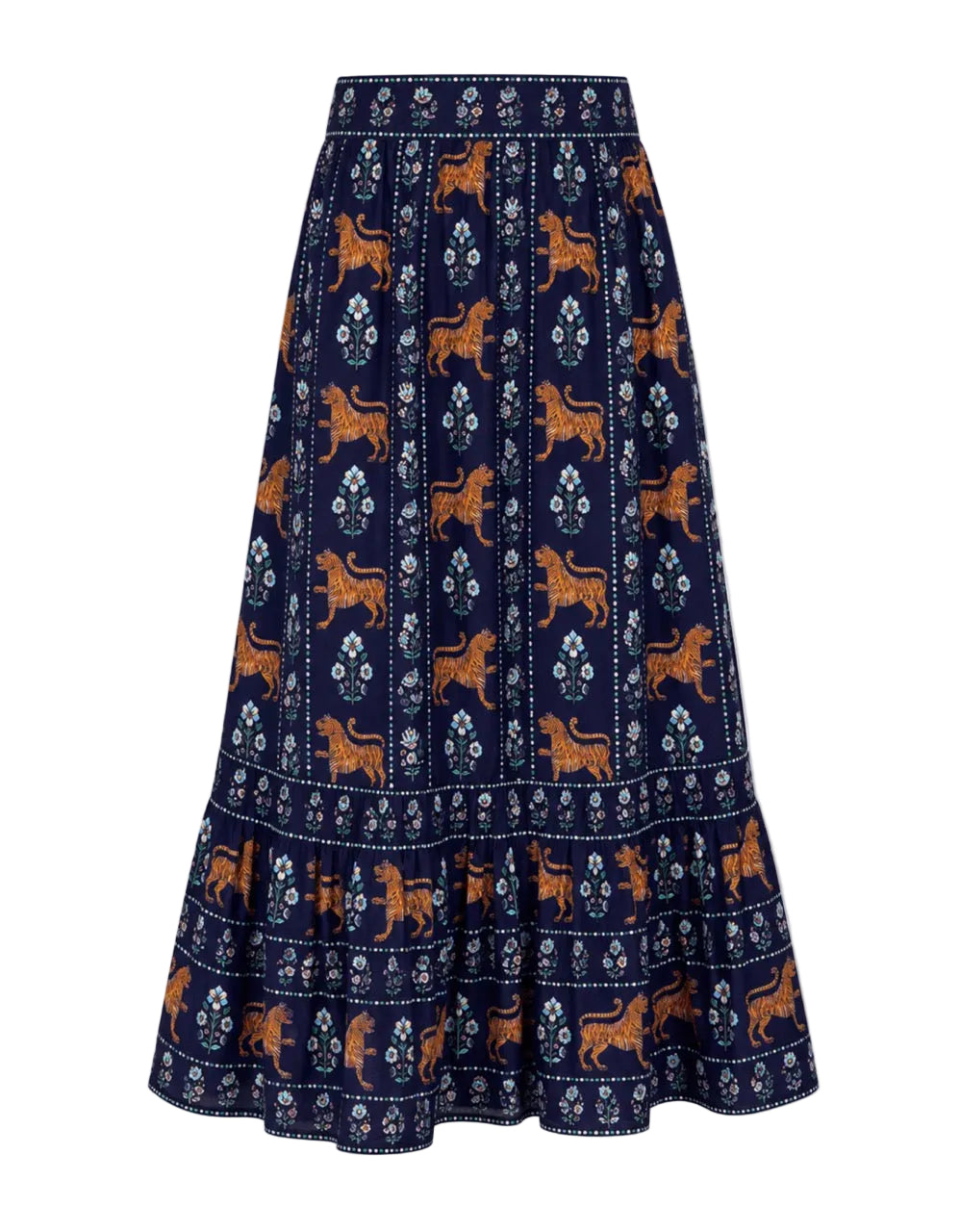 Tiger Border Mabel Skirt