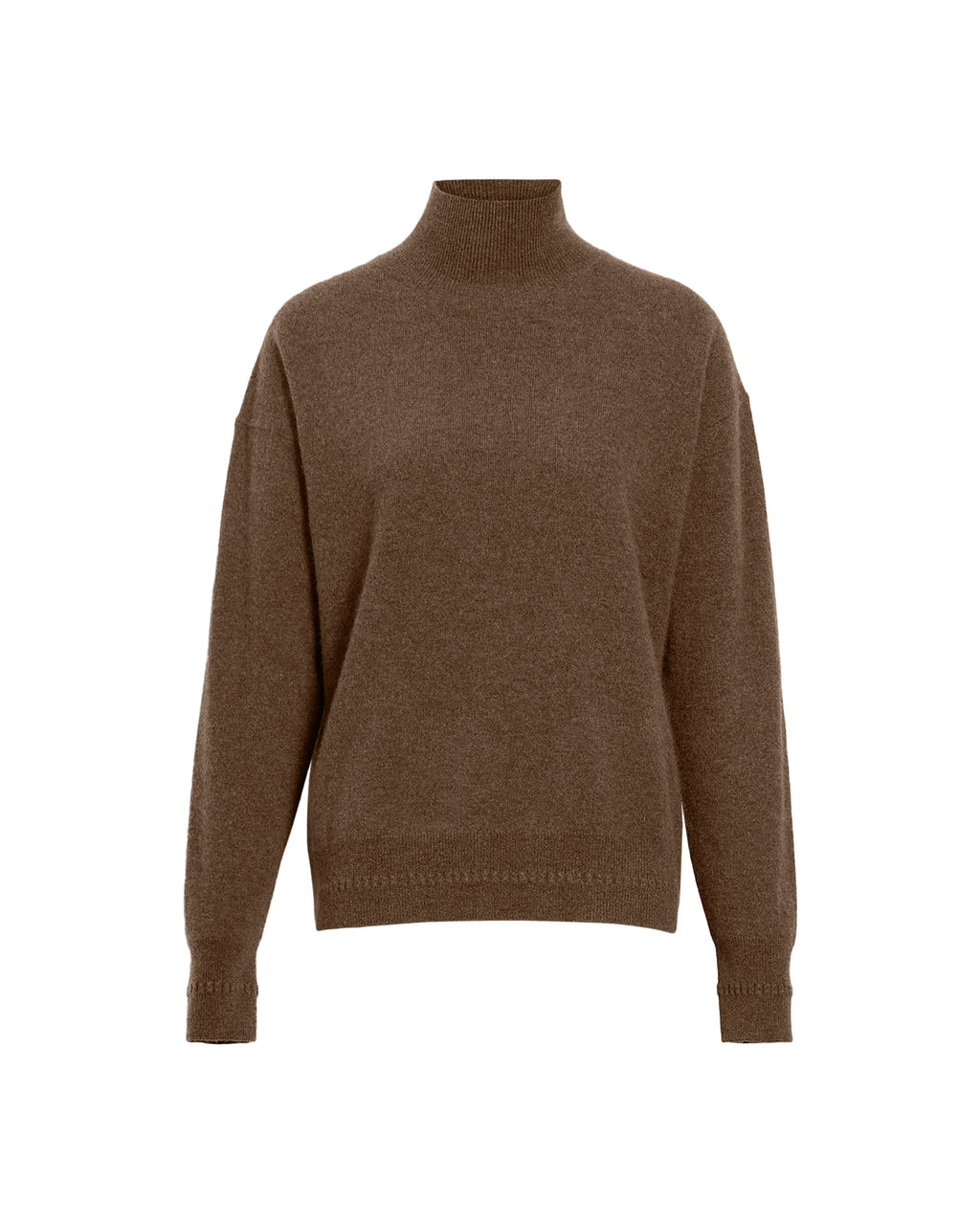 Tipper Cashmere Turtleneck in Army
