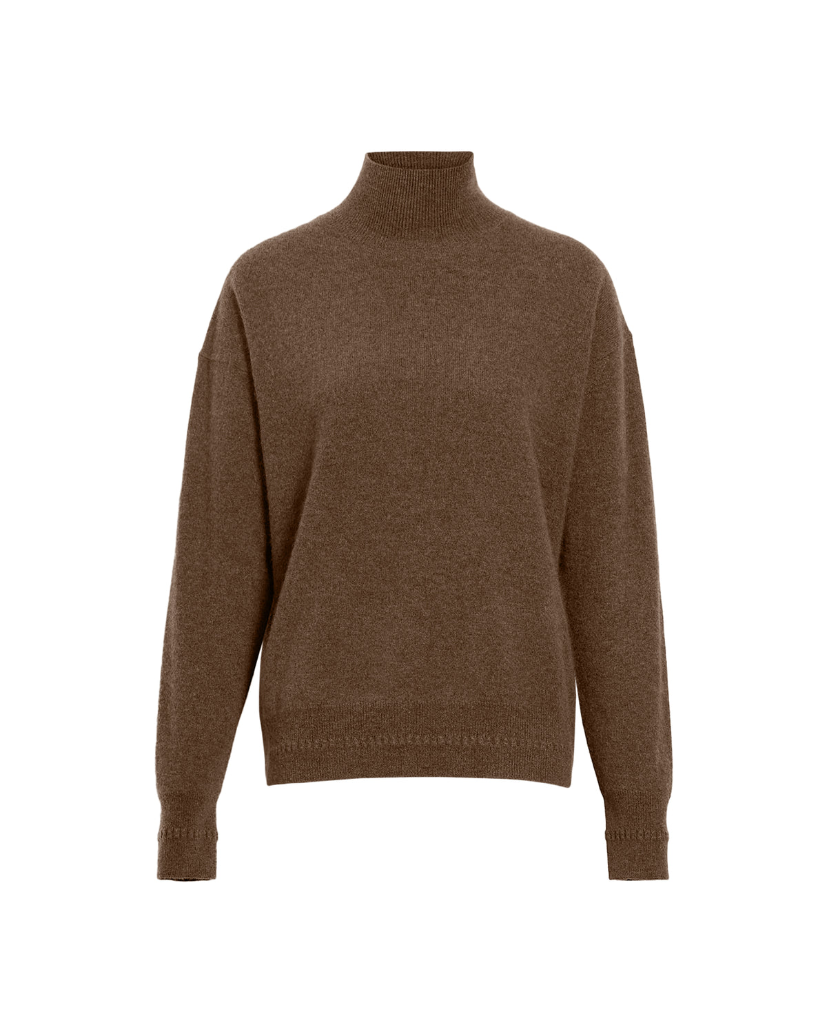 Tipper Cashmere Turtleneck in Army